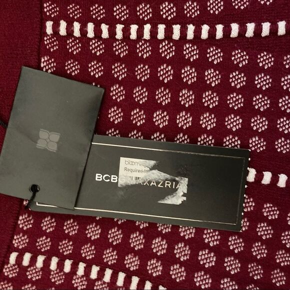 NWT BCBG Yaz Piping-Trim A-Line Skirt - Picture 5 of 5